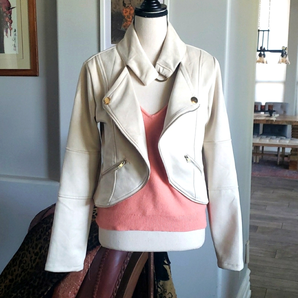 NWOT Cream Jacket